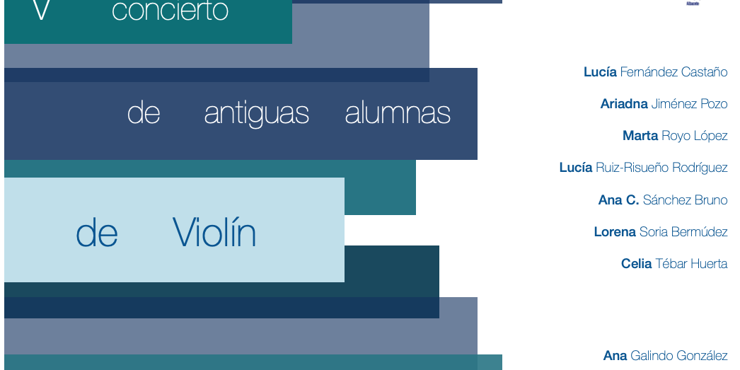 Cartel antiguas alumnas violín 21
