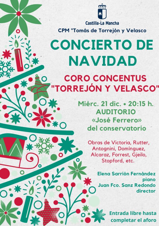 Concierto Navidad Coro Concentus Torrejón y Velasco