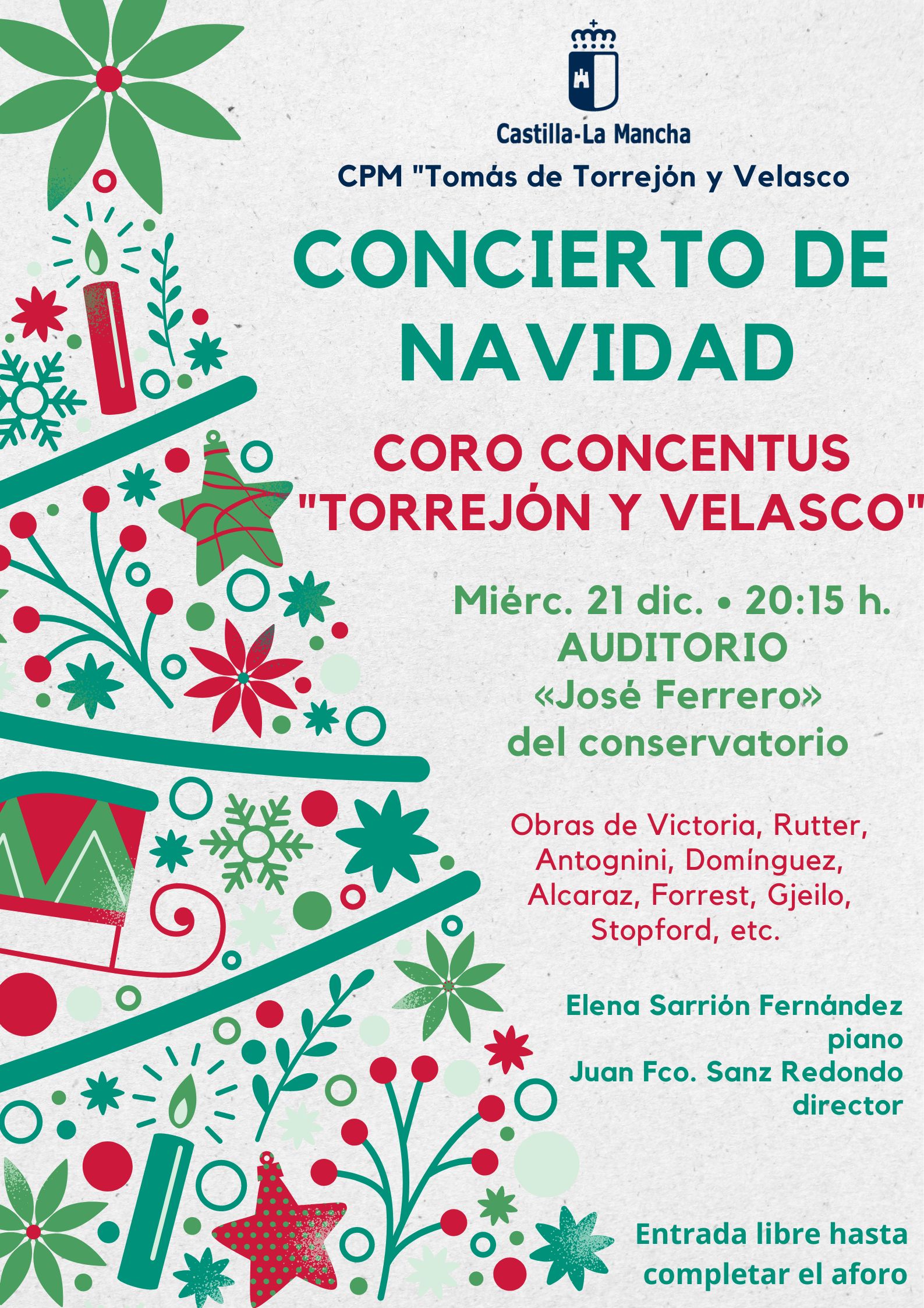 Concierto Navidad Coro Concentus Torrejón y Velasco